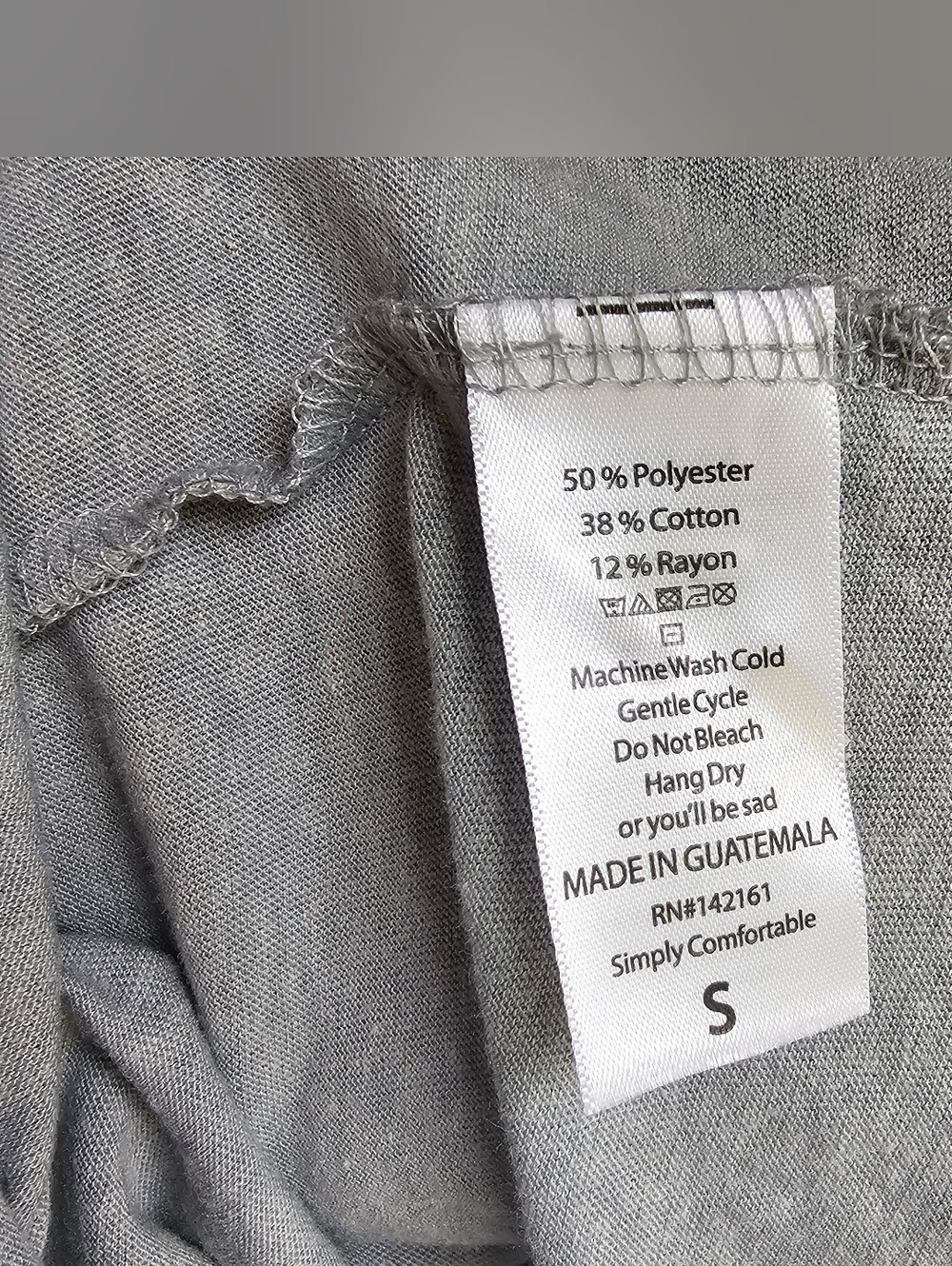 Lightweight Cotton Blend Raglan Tee - Picture 3 of 6